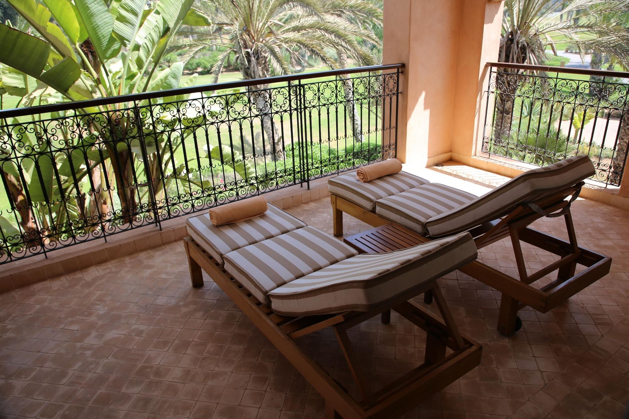 Tikida Golf Palace Agadir Zewnętrze zdjęcie A balcony at the resort